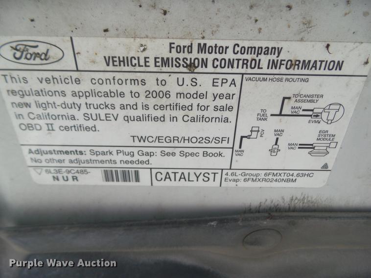 image for item DZ9188 2006 Ford F150 SuperCab pickup truck