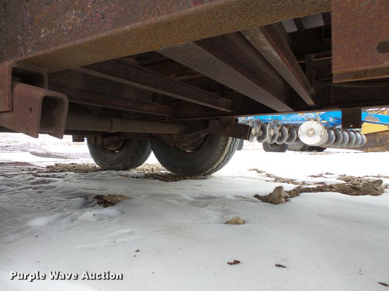 image for item EA9652 2012 shop built tilt deck trailer