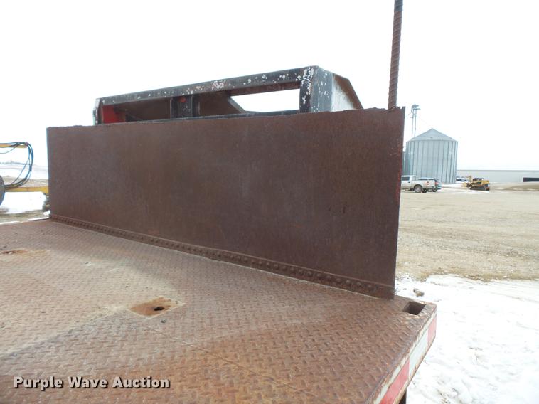 image for item EA9652 2012 shop built tilt deck trailer