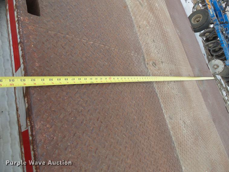 image for item EA9652 2012 shop built tilt deck trailer