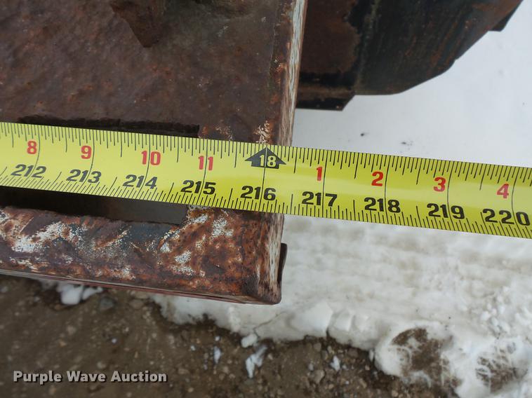 image for item EA9652 2012 shop built tilt deck trailer