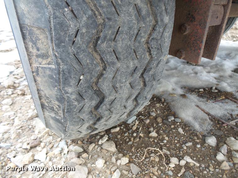 image for item EA9652 2012 shop built tilt deck trailer