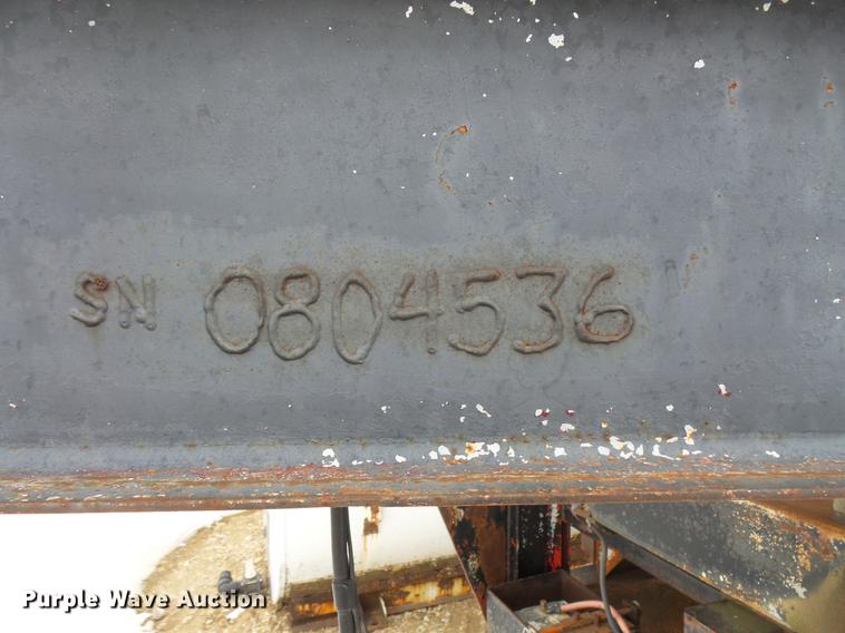 image for item EA9652 2012 shop built tilt deck trailer