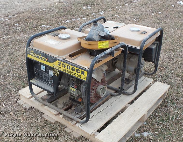 image for item EA9653 (2) Mortox 2500CX generators