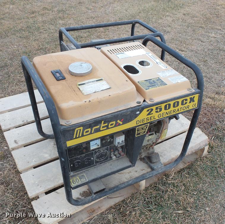 image for item EA9659 Mortox 2500CX generator