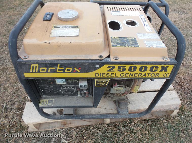 image for item EA9659 Mortox 2500CX generator