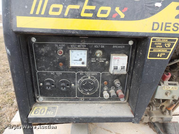 image for item EA9659 Mortox 2500CX generator