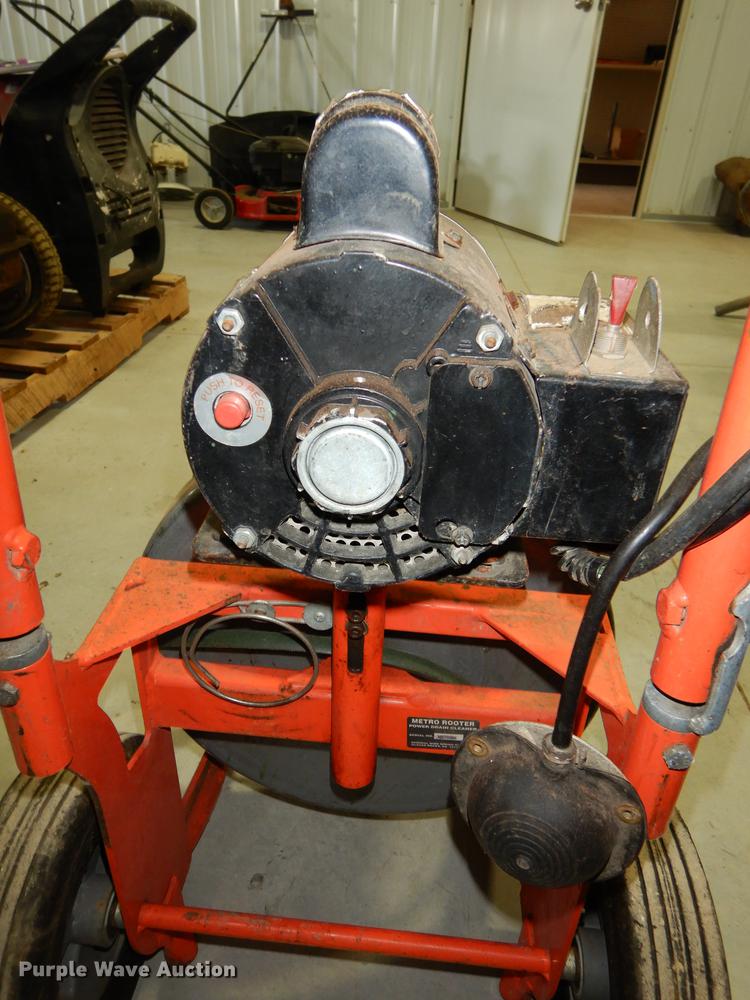 image for item EP9058 Metro sewer rooter
