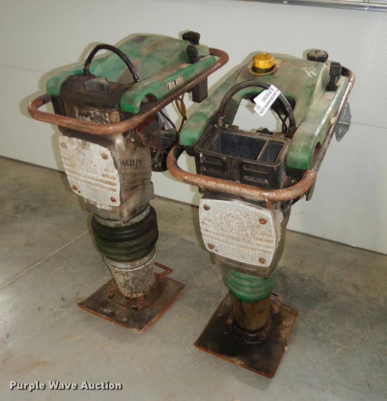 image for item EP9090 (2) Wacker BS600 compactors