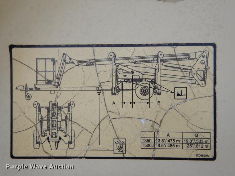 image for item EP9101 JLG T350 boom lift