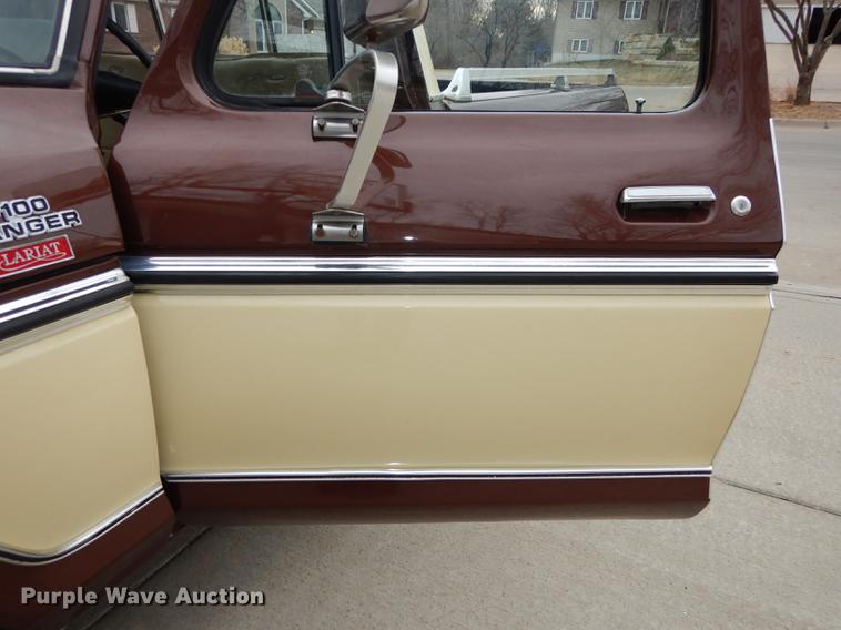 image for item J5512 1979 Ford Ranger F100 Lariat pickup truck