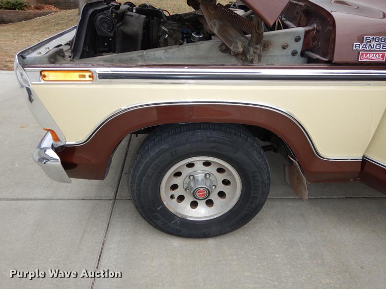 image for item J5512 1979 Ford Ranger F100 Lariat pickup truck