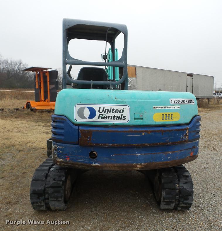 image for item AY9629 IHI 55N2 mini excavator