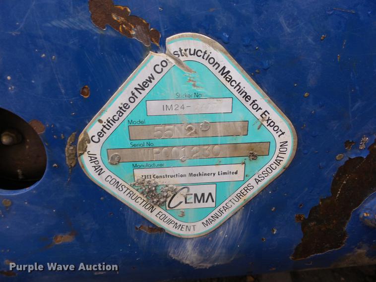 image for item AY9629 IHI 55N2 mini excavator