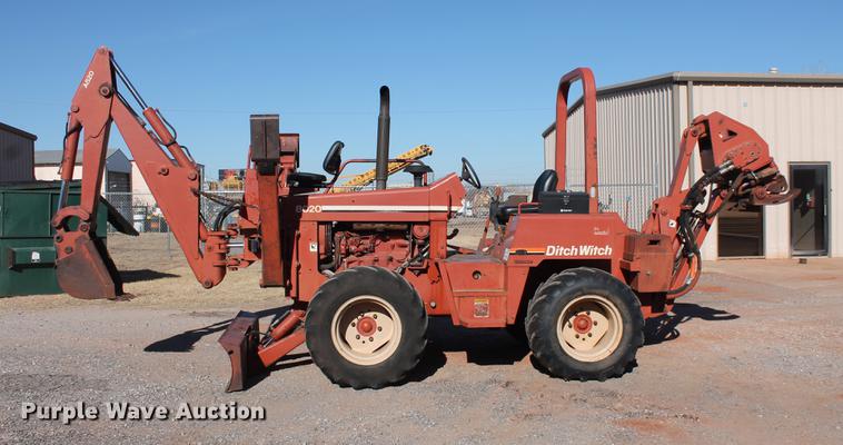 image for item DB5083 1994 Ditch Witch 8020JD vibratory cable plow