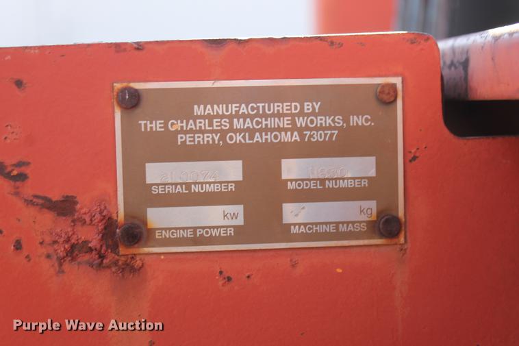 image for item DB5083 1994 Ditch Witch 8020JD vibratory cable plow