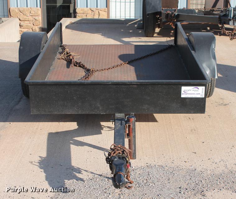 image for item DB5085 Shop built tilt deck trailer