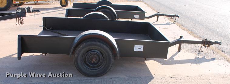 image for item DB5085 Shop built tilt deck trailer