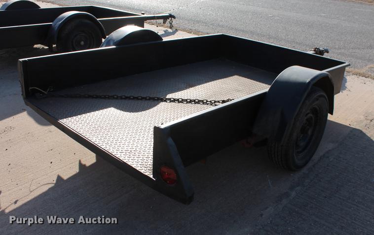 image for item DB5085 Shop built tilt deck trailer