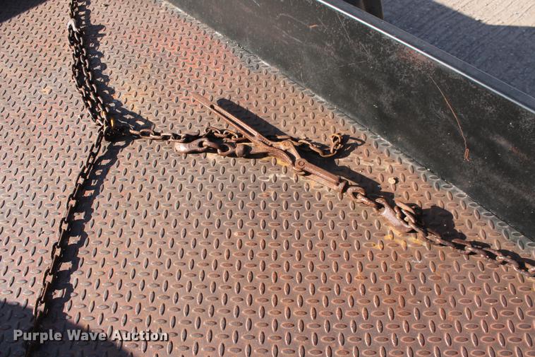 image for item DB5085 Shop built tilt deck trailer