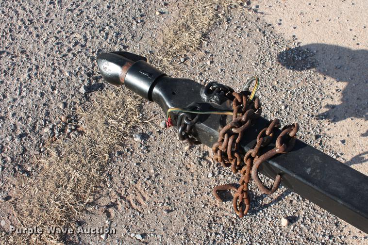 image for item DB5085 Shop built tilt deck trailer