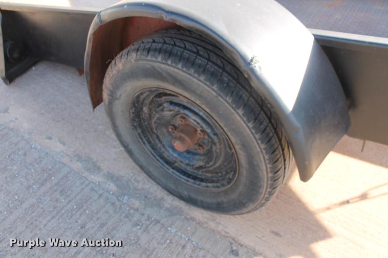 image for item DB5085 Shop built tilt deck trailer