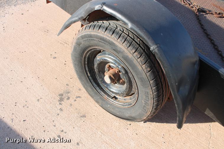 image for item DB5085 Shop built tilt deck trailer