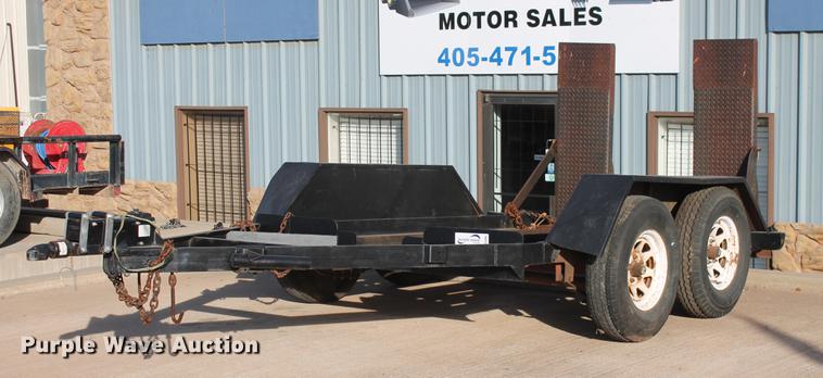 image for item DB5086 Shop built equipment trailer