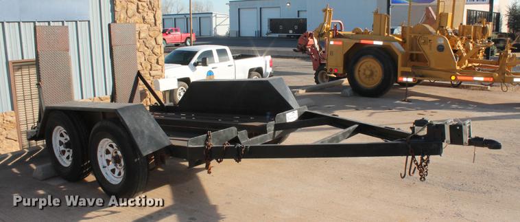 image for item DB5086 Shop built equipment trailer
