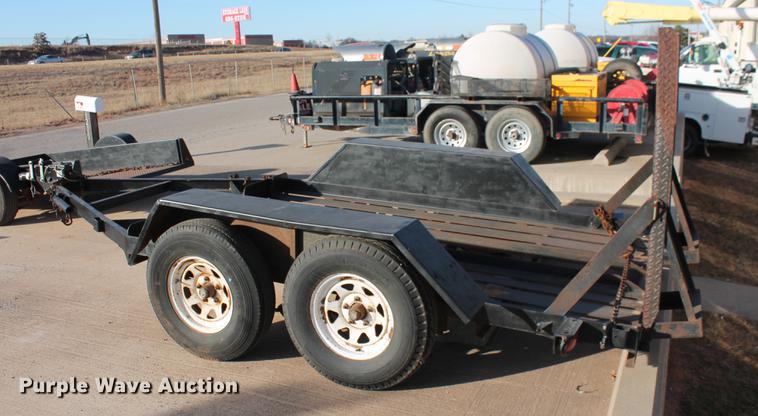 image for item DB5086 Shop built equipment trailer