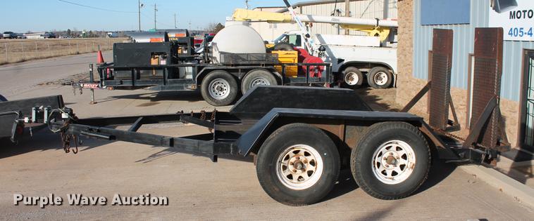 image for item DB5086 Shop built equipment trailer