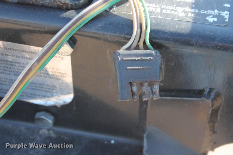 image for item DB5086 Shop built equipment trailer