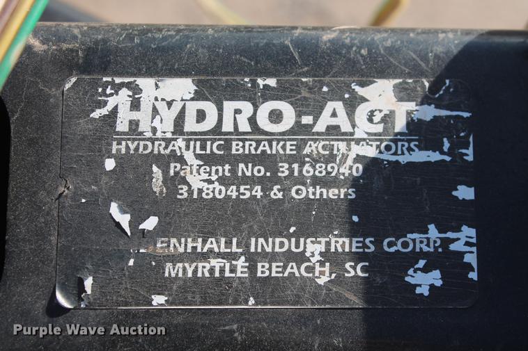 image for item DB5086 Shop built equipment trailer