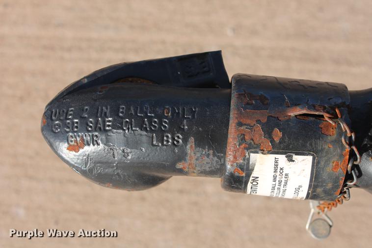 image for item DB5086 Shop built equipment trailer