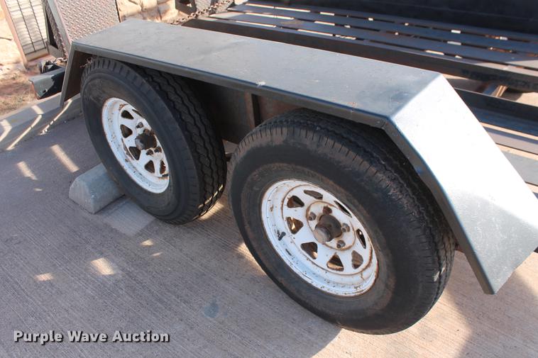 image for item DB5086 Shop built equipment trailer