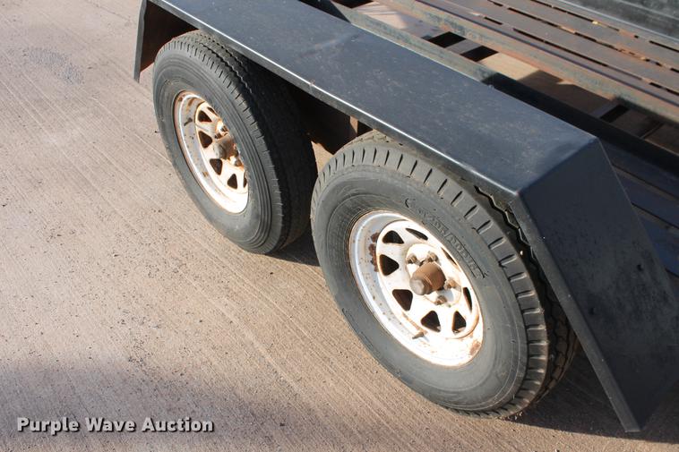 image for item DB5086 Shop built equipment trailer