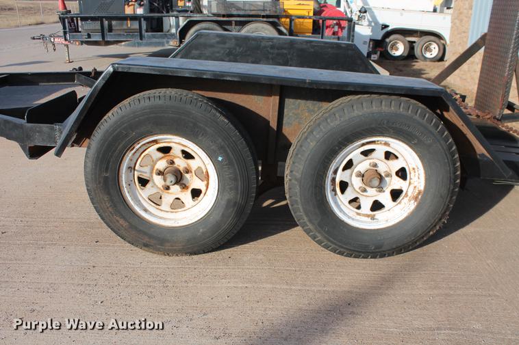 image for item DB5086 Shop built equipment trailer