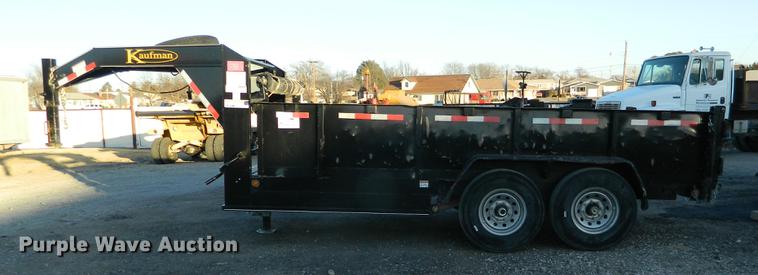 image for item DB6682 2016 Kaufman dump trailer