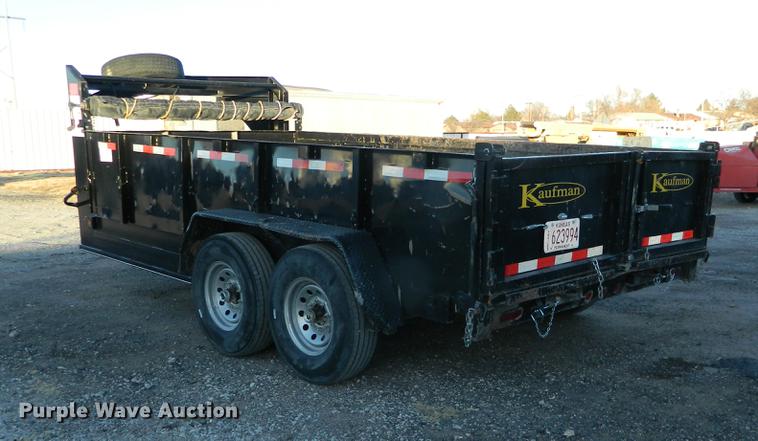 image for item DB6682 2016 Kaufman dump trailer