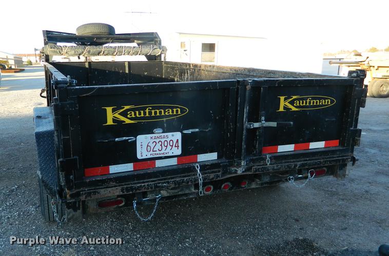 image for item DB6682 2016 Kaufman dump trailer