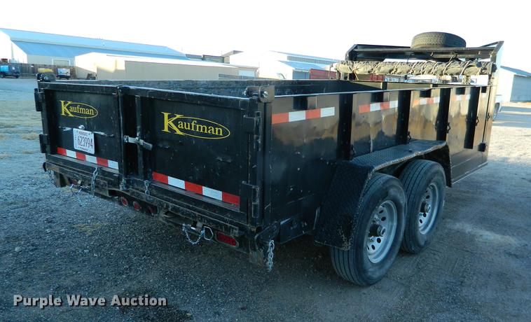 image for item DB6682 2016 Kaufman dump trailer