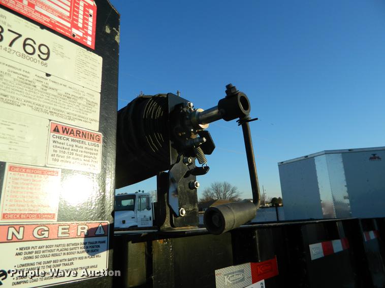 image for item DB6682 2016 Kaufman dump trailer