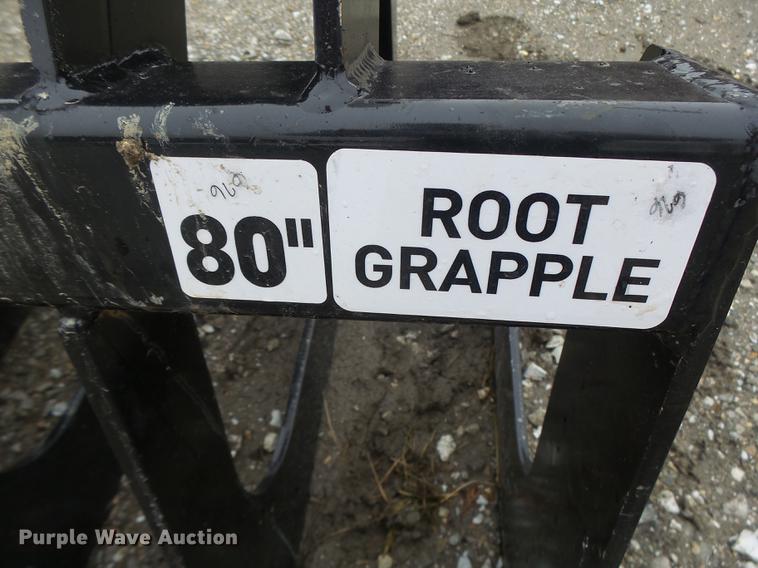 image for item DB9816 80"W root grapple bucket