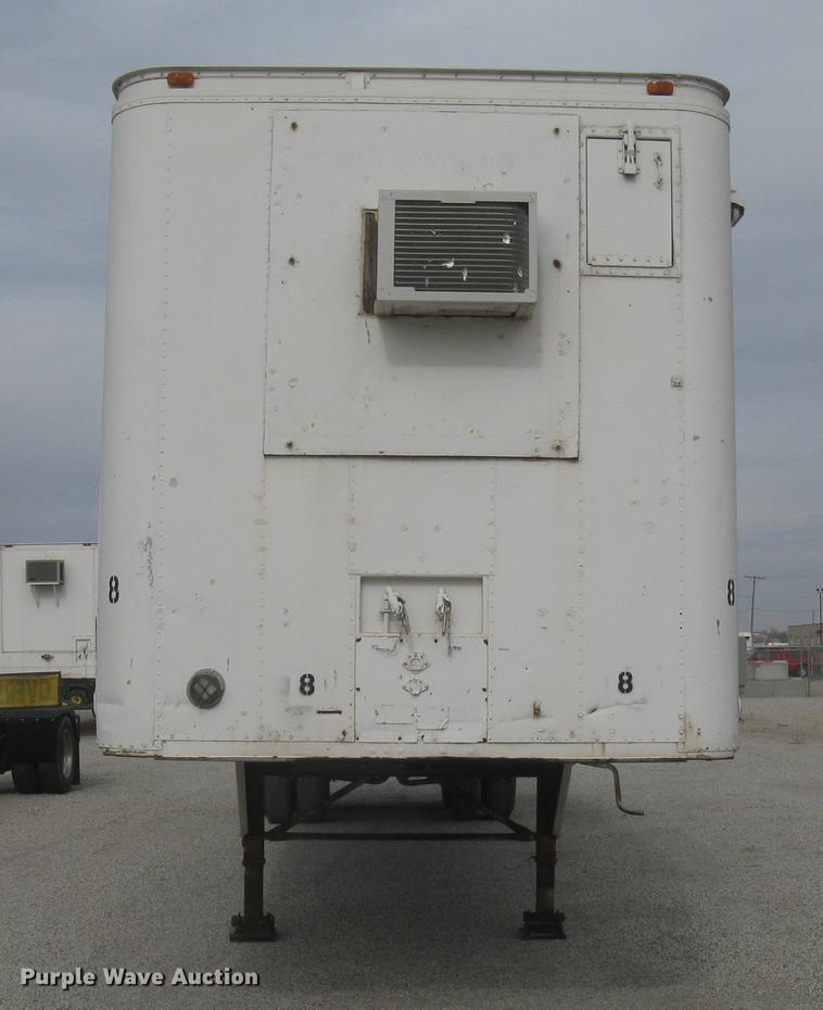 image for item DC2348 1972 Trailmobile dry van jobsite trailer