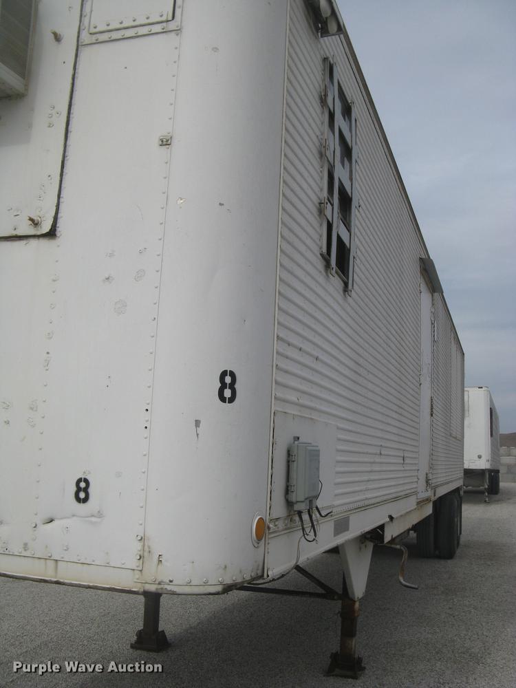 image for item DC2348 1972 Trailmobile dry van jobsite trailer