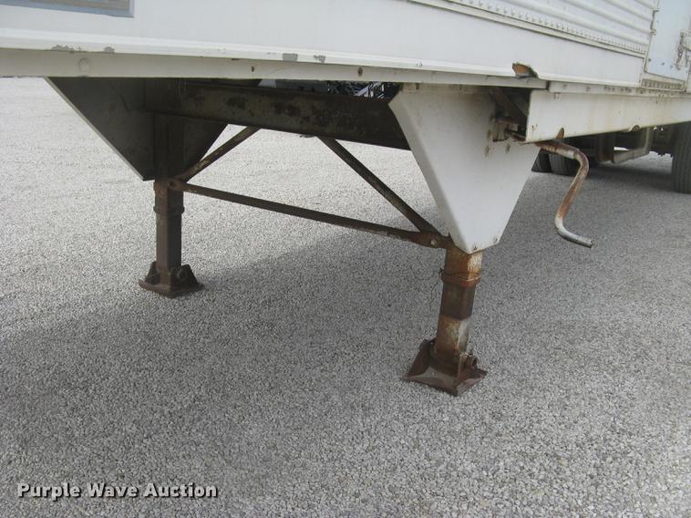 image for item DC2348 1972 Trailmobile dry van jobsite trailer