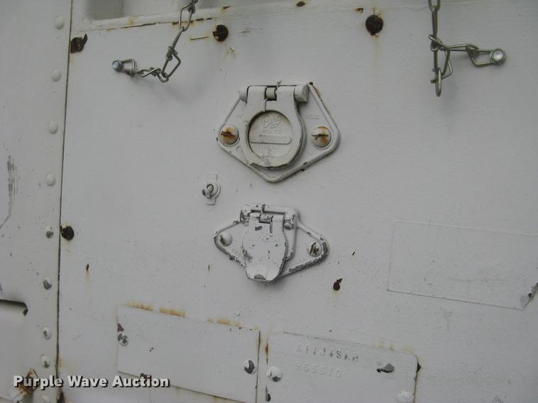 image for item DC2348 1972 Trailmobile dry van jobsite trailer