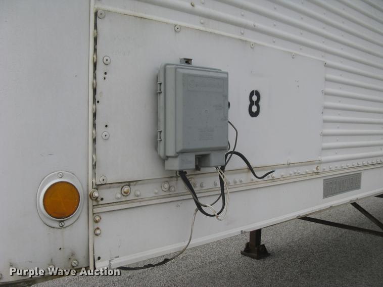 image for item DC2348 1972 Trailmobile dry van jobsite trailer