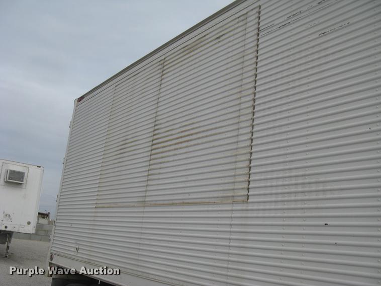 image for item DC2348 1972 Trailmobile dry van jobsite trailer