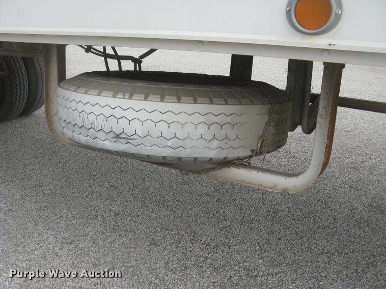 image for item DC2348 1972 Trailmobile dry van jobsite trailer